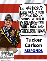 Suffice it to say, Fox News host Tucker Carlson is no fan of woke Gen. Mark Milley, the Chairman of the Joint Chiefs of Staff.